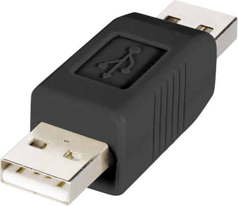 USB 2.0 adapter A-dugó/A-dugó, Renkforce 2. kép