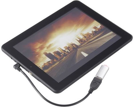 OTG kábel, USB 2.0, mikro B dugó/A hüvely, 10 cm, Renkforce 2. kép