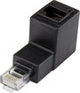 CAT5e RJ45-Adapter 90°ban lefelé hajlítva, Renkforce bélyegkép