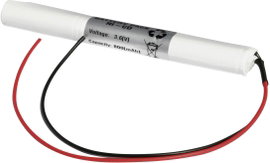 Menekülési útvonal-, vészvilágítás akku 800 mAh, kábelekkel, Emmerich 36AA800S