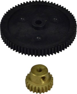 Reely 10472+10323 Fogaskerék 70 foggal + kis fogaskerék a motoron