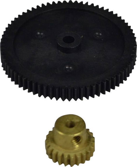 Reely 10472+10323 Fogaskerék 70 foggal + kis fogaskerék a motoron