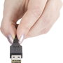 USB 2.0 A/Micro-B csatlakozókábel 1,8 m, megfordítható dugóval 2. bélyegkép