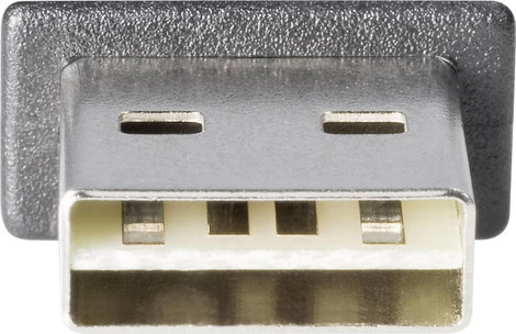 USB 2.0 A/Micro-B csatlakozókábel 1,8 m, megfordítható dugóval 5. kép