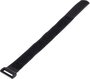 Tépőzár pánttal bolyhos és horgos fél, 300 mm x 20 mm Fekete Basetech 98001c373 1 db bélyegkép