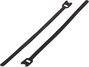 Tépőzáras kábelkötöző bolyhos és horgos fél 200 mm x 7 mm Fekete Basetech 98001c378 1 db bélyegkép