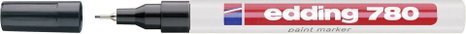 Edding 780 paint marker 4-780-1-1001 Lakk jelölő Fekete 0.8 mm