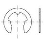 Biztonsági alátét, belső Ø: 3.3 mm DIN 6799 500 db TOOLCRAFT 138514 bélyegkép