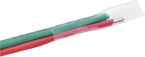 DSG Canusa magas hőmérsékletű zsugorcső, KY175 2:1, átlátszó, Ø2,4mm 1,22m 3. kép