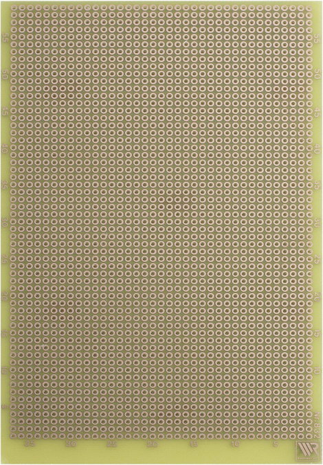 Rademacher WR-Typ 832-EP Kísérletező panel Epoxi (H x Sz) 160 mm x 100 mm 35 µm Raszterméret 2.54 mm