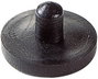 Furatba nyomható műszerláb, kerek Ø 6,5 x 12,2 mm, fekete, PB Fastener 1278-01 4. bélyegkép
