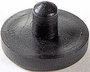 Furatba nyomható műszerláb, kerek Ø 7 x 11,5 mm, fekete, PB Fastener 1277-01 5. bélyegkép