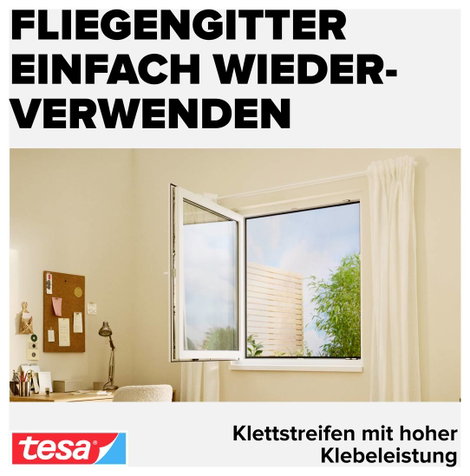 Tesa ragasztószalag szúnyoghálókhoz 5,6m Insect Stop COMFORT 55387-20 5. kép