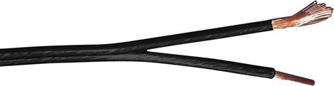 Hangszóró kábel 2 x 2.5 mm² Fekete Bedea 10480911 méteráru