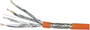 Hálózati kábel CAT 7 S/FTP 8 x 0.25 mm² Narancs VOKA Kabelwerk 170203-50 méteráru bélyegkép