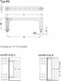Rohde Profil fogantyú, R3 R3-12.055.01 (H x Sz) 67 mm x 12 mm Alumínium Ezüst 2. bélyegkép