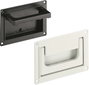 Rohde Süllyesztett kihajtható fogantyú, SK SK-79.R118.9005 (H x Sz) 130 mm x 91 mm Alumínium Fekete bélyegkép
