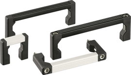 Rohde Univerzális készülékfogantyú, UG UG-04.161.01 (H x Sz) 176.5 mm x 12 mm Alumínium Ezüst