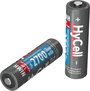 Ceruza akku AA, NiMH, 1,2V 2700 mAh, 4 db, HyCell LR06, AA, LR6, AAB4E, AM3, 815, E91, LR6N 2. bélyegkép