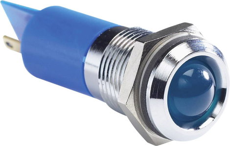 LED-es jelzőlámpa, Fehér 220 V/AC APEM Q14P1CXXW220E