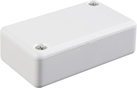 Hammond Electronics műanyag műszerház, 60x35x15 mm, szürke, 1551JGY