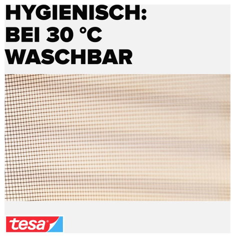 TESA® COMFORT szúnyogháló ajtóra, 2,2 x 1,2 m, antracit 7. kép