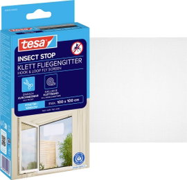 TESA® STANDARD szúnyogháló ablakra, 1 x 1 m, fehér