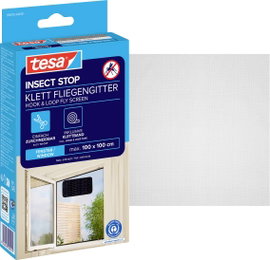 TESA® STANDARD szúnyogháló ablakra, 1 x 1 m, antracit