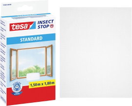 TESA® STANDARD szúnyogháló ablakra, 1,5 x 1,8 m, fehér
