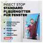 TESA® STANDARD szúnyogháló ablakra, 1,5 x 1,8 m, fehér 2. bélyegkép