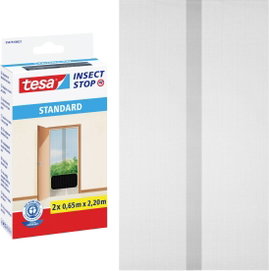 Szúnyogháló ajtóra 2,2 x 1,3 m, antracit, TESA® STANDARD 55679-21