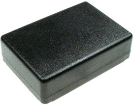 Kemo G025 univerzális műanyag műszer doboz, 72x50x21 mm, fekete