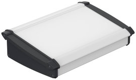 Pult műszerdoboz 250 x 181 x 68 mm, alumínium, grafitszürke, Bopla TOPLINE ATPH 1865-250
