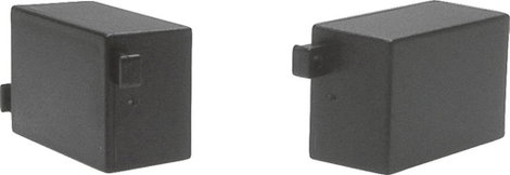 Strapubox MG 309SW Moduláris műszerdobozok ABS Fekete 1 db