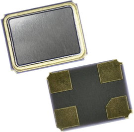 Kvarc, MT sorozat EuroQuartz 16.000MHz MT/30/30/-40+85/12pF Kivitel 4-PAD SMD, 3,2 x 2,5 x 0,7 mm