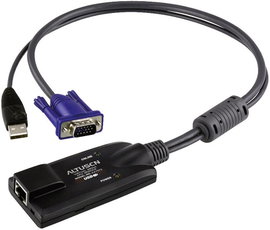 KVM - VGA USB átalakító adapterkábel PS/2 csatlakozóval Aten KA7570-AX