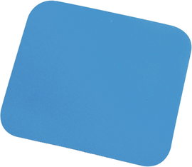 Egérpad, kék logilink id0097