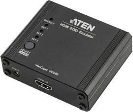 HDMI közösítő adapter, 1x HDMI aljzat - 1x HDMI aljzat, fekete, ATEN