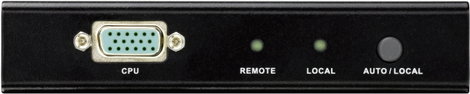 VGA, USB 2.0 KVM extender jelerősítő, jeltovábbító RJ45 csatlakozással 150 m-ig Aten CE700A-AT-G 5. kép
