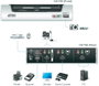 2 portos USB-s KVM switch, (billentyűzet, video, egér) elosztó, HDMI elosztó és USB 2.0 Hub Aten CS1 4. bélyegkép
