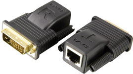 DVI Extender, jeltovábbító RJ45 csatlakozással, max.20m-ig Aten VE066-AT-G
