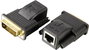 DVI Extender, jeltovábbító RJ45 csatlakozással, max.20m-ig Aten VE066-AT-G bélyegkép
