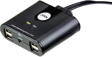 2 portos USB 2.0 átkapcsoló, szelektor ATEN US224-AT