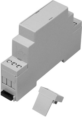 Kalapsín műszerdoboz, polikarbonát, Axxatronic CNMB-1-KIT