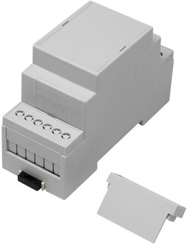 Kalapsín műszerdoboz, polikarbonát, Axxatronic CNMB-2-KIT