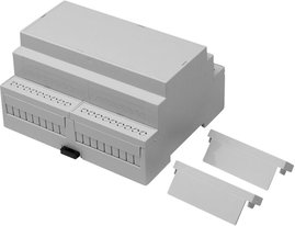 Kalapsín műszerdoboz, polikarbonát, Axxatronic CNMB-6-KIT