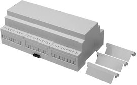 Kalapsín műszerdoboz, polikarbonát, Axxatronic CNMB-9-KIT