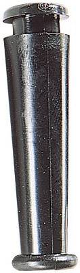 Törésgátló Ø 5,5 mm, PVC, fekete, HellermannTyton HV2228-PVC-BK-D1