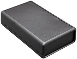 Kézi műszerdoboz ABS műanyag 110 x 75 x 25 mm, világosszürke (RAL 7035), Hammond Electronics 1593NGY
