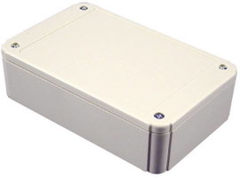 Hammond Electronics projekt műanyag műszerház, IP54, 80x60x30 mm, szürke, RL6105